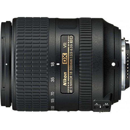 Nikon Objectif pour Reflex AF-S DX 18-300mm f/3.5-6.3G ED VR Nikkor