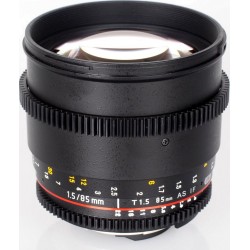 Samyang Objectif pour Reflex 85mm T1.5 AS IF UMC VDSLR Canon II