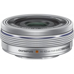 Olympus Objectif pour Hybride 14-42mm f/3.5-5.6 EZ silver Pancake