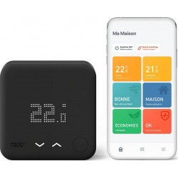 TADO Thermostat connecté connecté Filaire Kit V3+ Noir