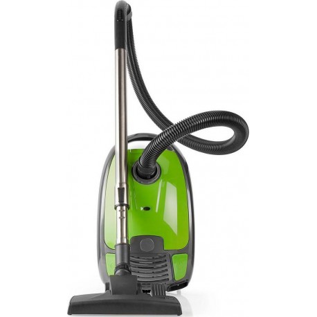 Nedis Aspirateur Avec Sac 700 W Capacité de Rétention de Poussière de 3,5 L Vert