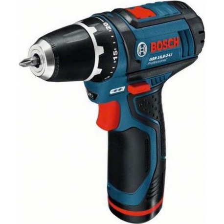 Bosch Perceuse visseuse sans fil bleu GSR108-2-LI 10.8V-2Ah