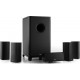 Numan Pack d'enceintes Pack enceinte Home Cinéma Ambience Système Surround 5.1 Subwoofer