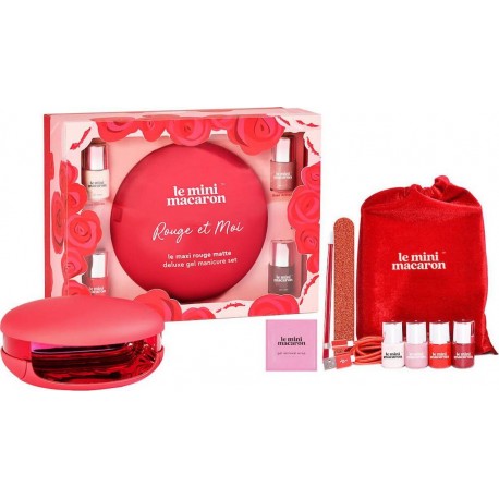 Le Mini Macaron Kit manucure Rouge & Moi