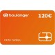 Boulanger Carte cadeau 120 Euros