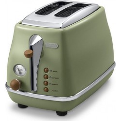 Delonghi G-Pain double CTOV2103.GR ICONA VINTAGE vert olive