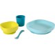 Beaba Coffret repas 913428 4pieces vaisselle silicone bleu