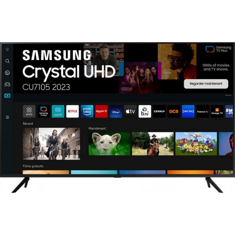 Samsung TV LED SmartTV 4K TU65CU7105 2023