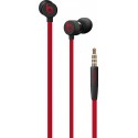 Beats urBeats3 avec Mini-Jack 3,5mm Rouge et Noir MUFQ2