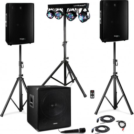 Vonyx Enceinte sono PACK SONO 1815 2400W ENCEINTES DISCO15B