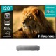 Hisense Vidéoprojecteur home cinéma 120L5HA Laser TV + écran 2023