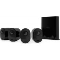 ARLO Caméra de surveillance 4 caméras ULTRA2 Noir VMS5440B-200EUS