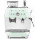 SMEG Expresso Broyeur EGF03PGEU vert d'eau