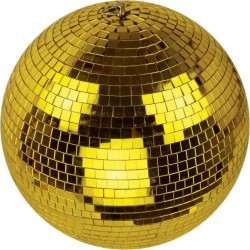 Fx-Lab Jeu de lumières Boule à Facette Gold 30 Cm FxLab