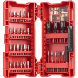 Milwaukee Coffret embouts de vissage et douilles 33 pièces SHOCKWAVE IMPACT DUTY 4932430905