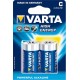 Varta Alkaline High Energy 2 piles 1,5V C LR14 (lot de 4)