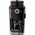 Philips Grind & Brew Cafetière Métal Noir 1000W HD7769/00