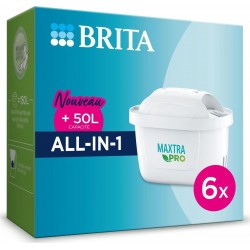 Brita BRI- PACK DE 6 CART MAXTR ALL-IN-1