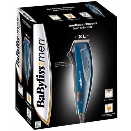 Babyliss For Men Tondeuse à cheveux E695E filaire