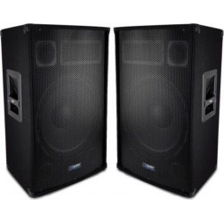 Audioclub Enceinte sono Paire d'enceintes Sono Bass Reflex Trapé