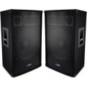 Audioclub Enceinte sono Paire d'enceintes Sono Bass Reflex Trapé