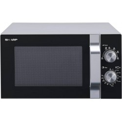 Sharp Micro-ondes solo 20L 800W silver R204SA