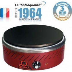Crêpière foraine électrique - diamètre 400xh 200 mm - sofraca