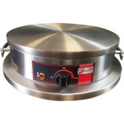 Crêpière electrique professionnelle à usage intensif - ø 400 mm - sofraca - 452452132