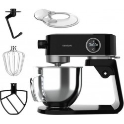 Cecotec Robot pétrisseur cecotec twist&fusion 40000 luxury noir, capacité 5l,lumière led, 800w