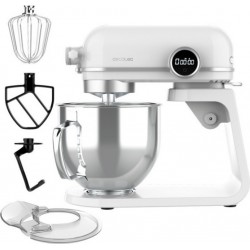 Cecotec Robot pétrisseur cecotec twist&fusion 45000 luxury blanc, capacité 5l,lumière led, 800w