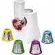 Clatronic Multi-râpe électrique express clatronic 5en1 me 3604 (blanc)