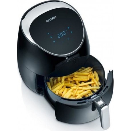 Severin fr2445 multicuiseur a air chaud xxl : 5l - friteuse sans huile - 8 programmes - thermostat reglable - affichage led - no