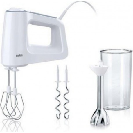 Braun hm3107wh batteur electrique et mixeur plongeant multimix 3 - blanc BRA8021098773258