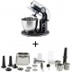 H.koenig km80 s noir + ac8 : robot petrin 1000w+ accessoires optionnels