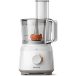 Philips hr7320/00 - robot daily - 700 w - bol 1,5l - 19 fonctions -disque 2-en-1 en inox - 2 vitesses+pulse - blanc PHI871010391