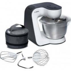 Bosch mum54a00 robot pâtissier multifonction ? 3,9l ? 7 vitesses + pulse - noir/blanc BOS4242002823942