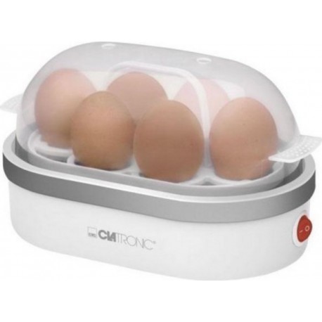 Clatronic Autocuiseur à oeufs clatronic ek 3497 blanc-argenté