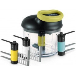 Tefal hachoir 5 secondes maxi kit 900 ml (émulsion + glace + purée + lames multi-usages)&nbsp;k1321044 TEF3168430284326