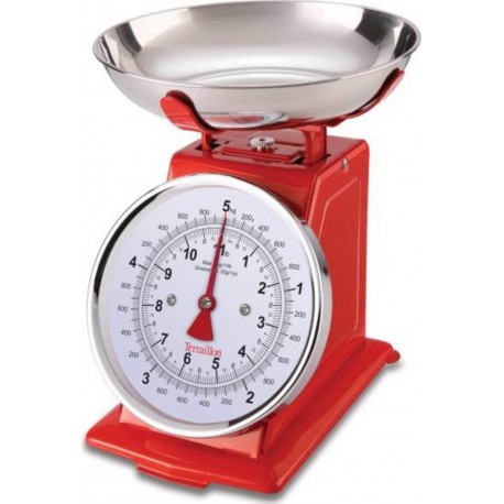 Terraillon Balances culinaire terraillon trad500dualrouge 7012