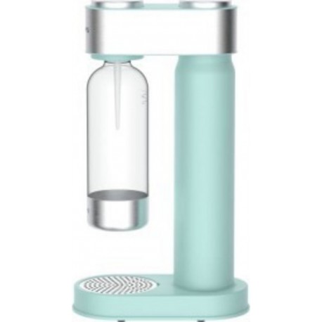 Philips add4902mt - machine a soda menthe finitions chromées + cylindre 425g co² + 1 bouteille pet 1 litre
