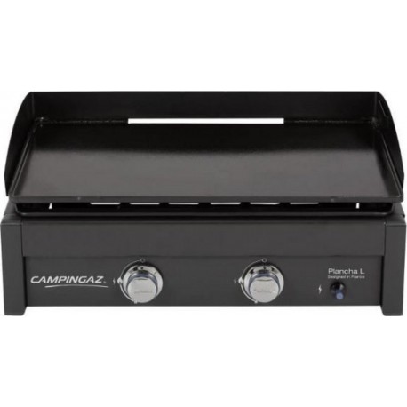 Campingaz plancha a gaz a poser l - plaque acier emaille - 66x42cm