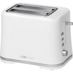 Clatronic Grille-pain clatronic ta 3554 blanc-argenté