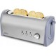 Cecotec Grille-pain cecotec steel&toast gris, 1000 w, support