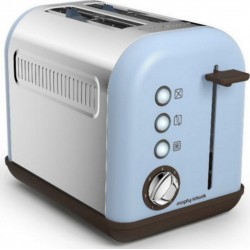 Morphy Richards Grille pain morphy richards 2 fentes - 850W accents pop bleu azurm²22003ee