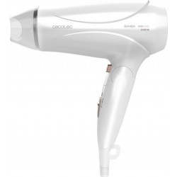Cecotec Sèche-cheveux de voyage cecotec bamba ionicare 5400 power&go blanc, 2400 w