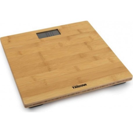 Tristar pèse-personne de salle de bain 180 kg bambou 427180