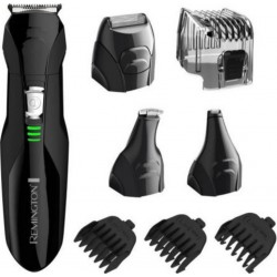 Remington pg6020 tondeuse multifonction cheveux barbe visage, 4 tetes interchangeables, 4 guides de coupe, résultat professio… R