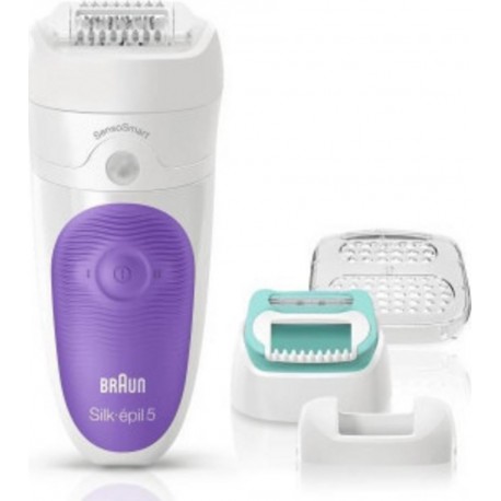 Braun - silk-épil 5 5/880 - sensosmart epilateur wet & dry + 5 accessoires BRA4210201190240