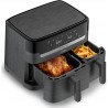 Moulinex Friteuse sans huile EZ901H20 Dual Easy Fry 8.3 L