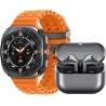 Samsung Montre connectée Pack GalaxyWatch Ultra Gris Titane+Buds3